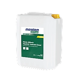 Maratem Maestrowin 99 SAFE Klorlu Silikatlı Köpüklü Temizleyici 24KG