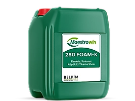 Maestrowin 280 Foam-K Renksiz, Kokusuz Köpük Sabun 20KG