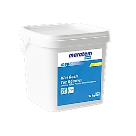Maratem Linela M606 Endüstriyel Çamaşır Makine Klor Bazlı Toz Ağartıcı